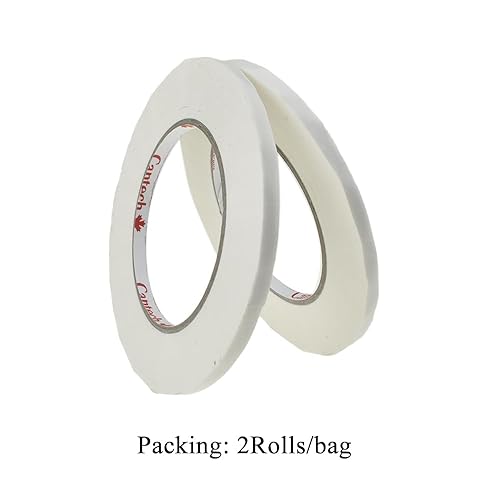 Miniatura 6 de HAHIYO Cinta floral blanca de 0.25 pulgadas de ancho, cinta impermeable de floristería, cinta decorativa impermeable para envolver ramos, arreglos