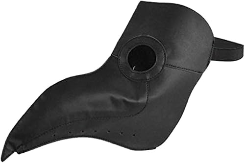 Miniatura 2 de Máscara de médico de la peste victoriana, pico de pájaro, nariz larga, accesorio para disfraz steampunk de Halloween