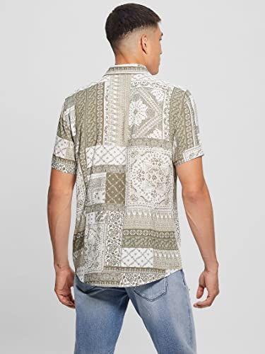 Chemise patchwork Guess en rayonne pour vos sorties