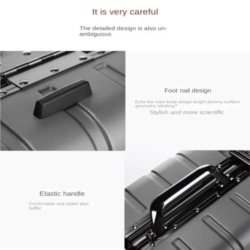 PANKERS Suitcase Dry And Wet Separate Suitcase Universal Wheels For Male And Female Students Trolley Case With Hard Brake Wheels Suitcases, Blue3