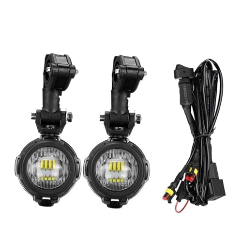 Projecteurs LED moto feux auxiliaires antibrouillard étanches pour BMW F800GS R1250GS ADV