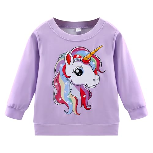 Image of Little Girls Outfits 2 Piece Toddler Long Sleeve Sweatshirt Leggings Pants Fall Winter Clothing Set 2-10 Years