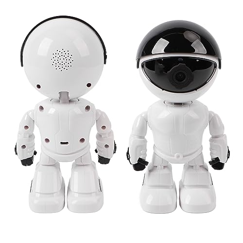 Wireless Security Camera, 1080P Indoor WiFi Robot Camera, Auto Tracking Pan 355° Tilt 45° Home Security Camera with App Control for Baby, Dog Cat, Supported Cloud Storage & TF Card - Image 9