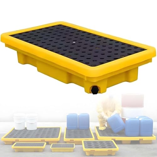 Plataforma modular industrial de alta resistencia para control de vertidos pesados