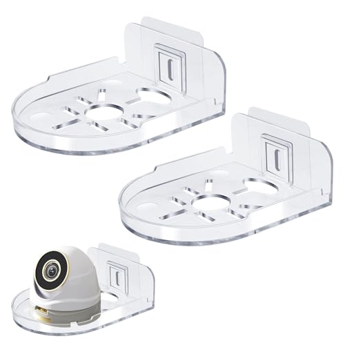 xruc 2 Pack Soporte Montaje Pared para Cámara de Vigilancia, Soporte Pared Cámara Vigilancia