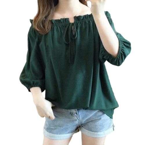 Blouse Dirndl beige en dentelle romantique de haute qualité pour femme chic