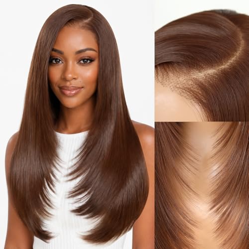 Phipeme Synthetic Lace Front Wig 9x7 Glueless Wear and Go