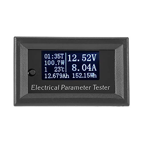 OLED Multifunktionstester 7-in-1, Stromversorgungs- und Ladeüberwachung, 33V/10A, Blau