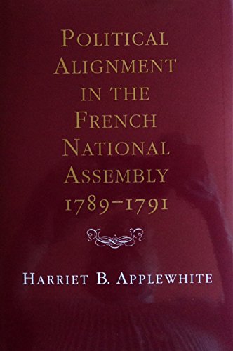 Political Alignment in the French National Assembly, 1789-1791