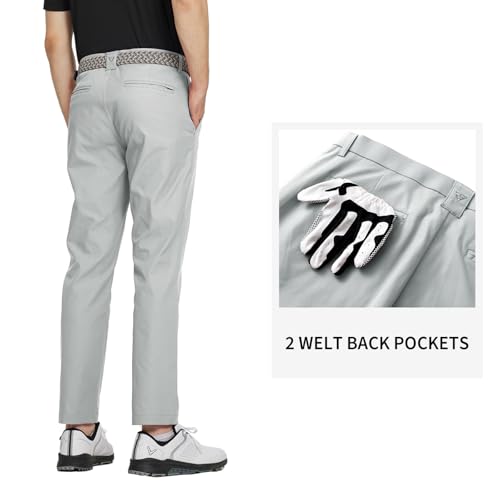 Image of M MAELREG Golf Pants Men Quick Dry - 30 inch /32 inch /34 inch Stretch Lightweight 5 Pockets Water-Resistant Casual Mens Dress Pants