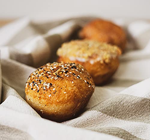 Baker's Choice Everything Mix Challah Topping - Sesame Seed Bagel Topping Mix For Baking And Cooking - All Natural Food Seasoning - Resealable Container - Kosher - 4 Oz. - Baker’s Choice #TOP4