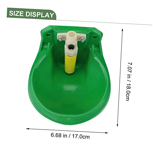 FRCOLOR 1 Peça Tigela Para Beber Ovelha Ovelha Cabra Alimentador De Água Automático Bebedouro Ferram