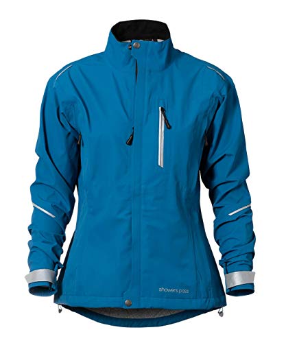 Showers Pass Waterproof Breathable Transit CC Women's Jacket (Alps Blue - X-Large)