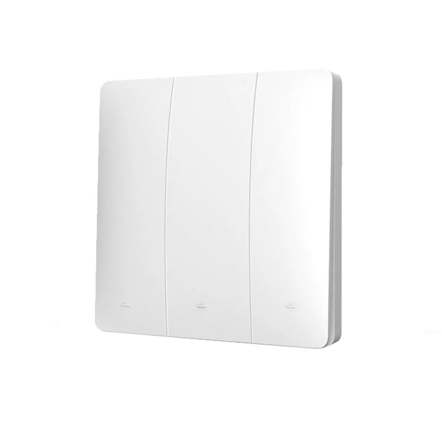 Lot de boutons sans fil - Interrupteur mural sans fil avec récepteur - Portée de 30 m - Sans fil - 3 canaux/1 à 3 boutons