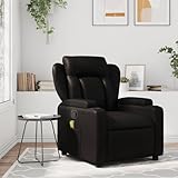Fonctions pratiques intégrées : 2 porte-gobelets et poche latérale pour télécommande ou smartphone, structure bois + métal robuste charge 110 kg, stable en position relax ou lecture sans effort