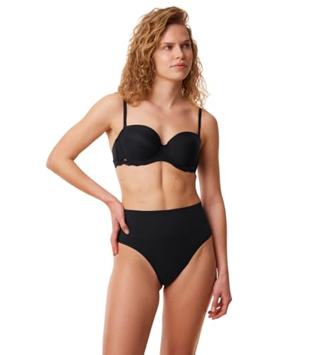Triumph Damen Soft Sculpt Bandeau String Underwear, Schwarz, 42 EU