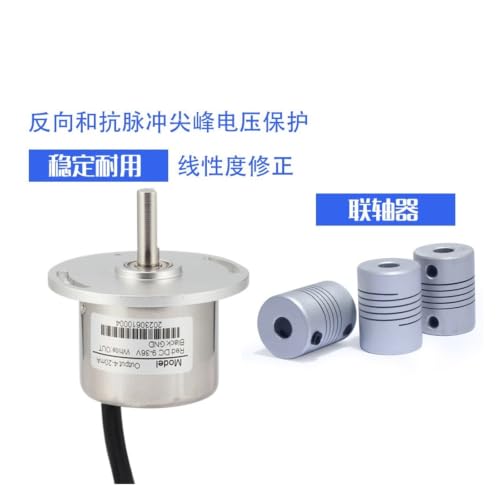 Sensor de ángulo 380A con salida RS485 para control de posición giratoria y desplazamiento angular 5
