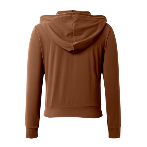 Veste de yoga à capuche haute élasticité sensation seconde peau - 4
