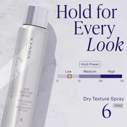 Image of Kenra Platinum Dry Texture Spray 6 | Texture Defining Styler | Increases Texture & Fullness | Absorbs Oils & Impurities | Ultra-Lightweight, Non-Drying Formulation | All Hair Types