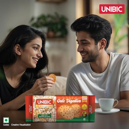 Image of Unibic Foods Oat's Digestive Cookies, 600 g