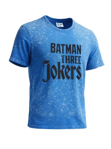 T-shirt Joker original en bleu cobalt pour homme adepte de mode streetwear