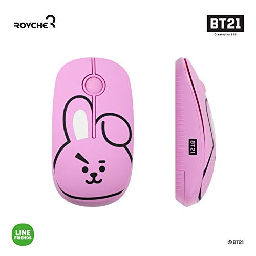 Ratón silencioso inalámbrico BT21 de Royche