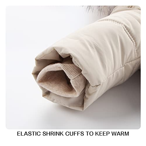 Image of Baby Girl Winter Snowsuit Toddler Jacket Clothes For Boy Infant Jumpsuit Hoodied