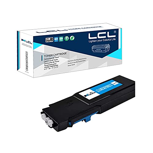 LCL Remanufactured Toner Cartridge C400 C400V C400N C400DN C405 C405V C405N C405DN 106R03502 106R03518 4800Pages (1 Cyan) Replacement for Xerox