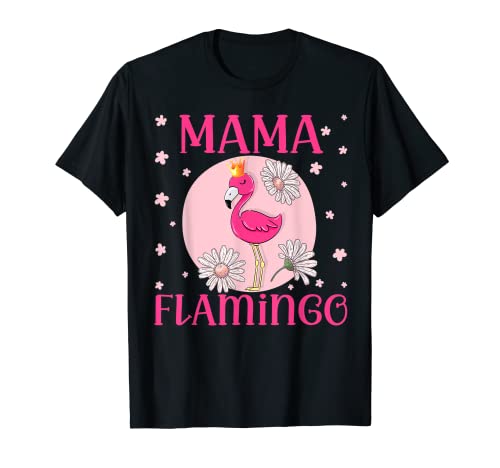 Mama Flamingo - Funny Flamingo Lover Mom Camiseta