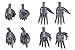 KOTOBUKIYA Modeling Support Gear: Hand Unit Sharp Hand 2 Model Kit Accessory
