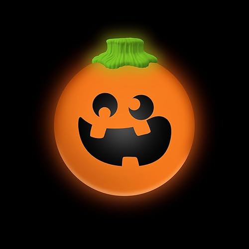 Miniatura 5 de NeeDoh - Jack-Glow-Lantern - Juguete sensorial suave para ansiedad - Pelota antiestrés coleccionable - A partir de 3 años - NDWJGL23