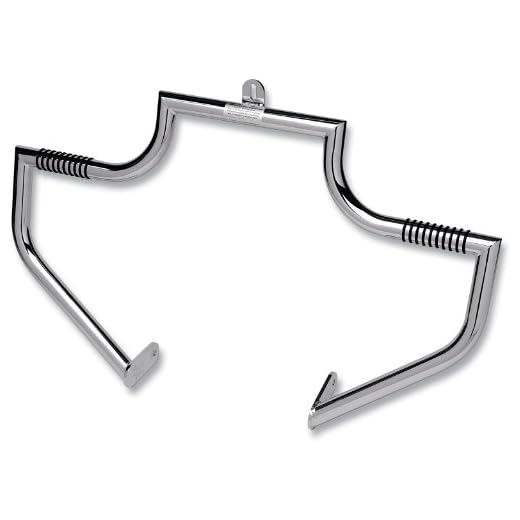 LINDBY METRIC 908-1 Chrome Linbar Front Highway Bar (Fits Honda Vt1100C Shadow Spirit 2000-2008 And Vt1100C2 Shadow Sabre 2000-2008)