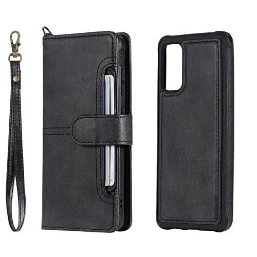 Étui portefeuille en cuir aimanté pour Samsung S20 Ultra haut de gamme