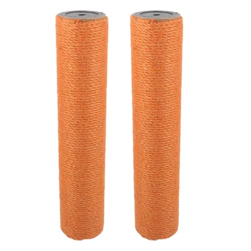 Kit 2 postes rascadores para gatos con cuerda de yute 40cm miniatura 1