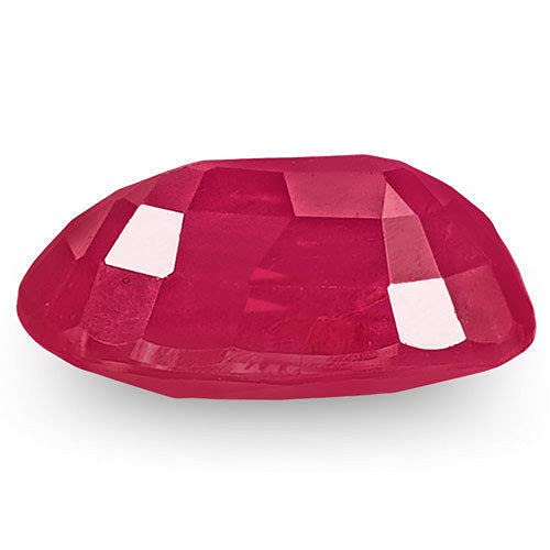 Lmdprajapatis Burma Ruby Gemstone Lab Certified Natural Top Quality 100% Real Oval Ruby Loose Stone 3.5 Ct #TOP2