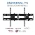SANUS Extendable Tilting TV Wall Mount for 32”–90” TVs up to 110 lbs – 5.2” Extension for Easy Cable Access and Added Tilt, Tool-Free Tilt to Reduce Glare, Low Profile Design