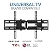 SANUS Extendable Tilting TV Wall Mount for 32”–90” TVs up to 110 lbs – 5.2” Extension for Easy Cable Access and Added Tilt, Tool-Free Tilt to Reduce Glare, Low Profile Design