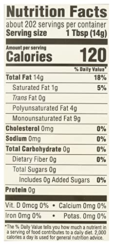365 By Whole Foods Market, Canola Cooking Oil, 101.4 Fl Oz #TOP2
