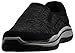 Price comparison product image Skechers Men's Expected 2.0-Arago Slip on Canvas Loafer, Black, 9 EE - Wide