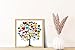 HKLIOPU Stamped Cross Stitch Kits - Love Tree Embroidery Starter Kit for Adult Beginners, 11CT Needlepoint Cross-Stitch Patterns Dimensions Kit Arts and Crafts 13.8X 13.8 inch