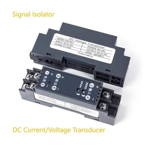 Isolateur de signal CC 0-500V vers 1-5V convertisseur rail DIN - 3