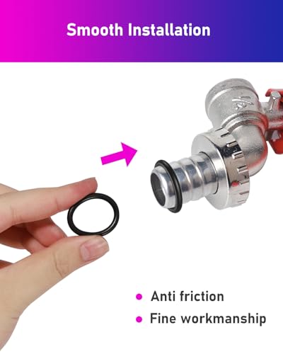 ANVINKU 450 Stück O Ringe Sortiment, 24 Größen Dichtungsringe Set, Nitril Gummidichtung Rund, Schwarz Gummi O-Ring, Gummi Dichtungen Ringe Kit für Elektrische Hydraulik, Wasserhähne, Rohre