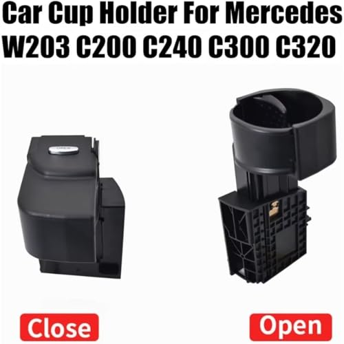 Support console centrale W203 anti-dérapant pour Classe C - 5