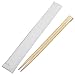 Universal Souvenir High Quality 9 Inch Disposable Bamboo Chopsticks with individual Package Connected at the Top (200 Pcs)
