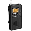 Taschenradio FM/AM, Mini Tragbares Radio mit Bildschirmanzeige/Kopfhöreranschluss, Klein Transistor Radio mit AAA…