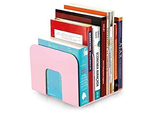 Maxcril organizador de livros standard rosa pastel Blistado