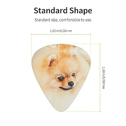Lot de 12 médiators jaunes de Poméranie avec boîte pour ukulélé guitare électrique basse - Les Beatles, Paul McCartney, John Lennon, RIngo Starr, George Harrison Lot de 12 médiators jaunes de Poméranie avec boîte pour ukulélé guitare électrique basse – Image 4