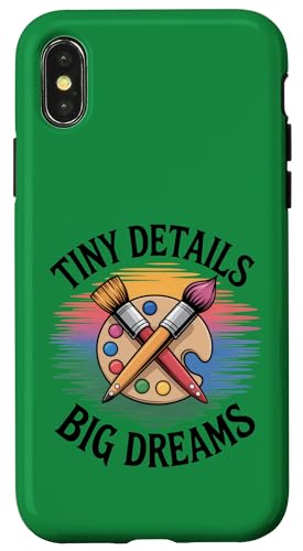Tiny Details Big Dreams �A�[�g�e�B�[�`���[ �y�C���^�[�p���b�g �X�}�z�P�[�X iPhone X/XS �p