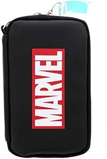 KAMIO JAPAN 可爱模型 平面多功能笔袋 MARVEL 漫威 标志, 休闲