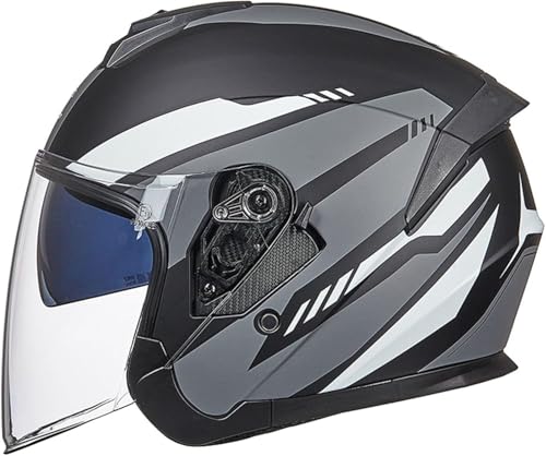 Casco de moto tipo gorra de béisbol abierto para un viaje ligero sin agobios